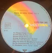 LP - Louis Armstrong - Back In N.Y. Vol.4 (1937-1938)