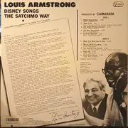 LP - Louis Armstrong - Disney Songs The Satchmo Way - + OBI, INSERT