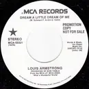 7inch Vinyl Single - Louis Armstrong - Dream A Little Dream Of Me