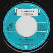 7inch Vinyl Single - Louis Armstrong - Hello Brother / The Sunshine Of Love
