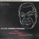 LP - Louis Armstrong - His Greatest Years - Volume 1