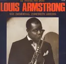 LP - Louis Armstrong - His Immortal Concerts Series