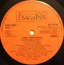 LP - Louis Armstrong - Immortal Sessions Volume 1 - Orange Labels