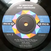 7inch Vinyl Single - Louis Armstrong - In Memoriam