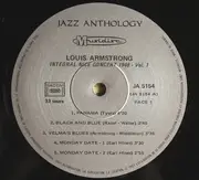 LP - Louis Armstrong - Integral Nice Concert • 1948 Vol.1
