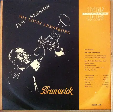 Louis Armstrong - Jam Session Mit Louis Armstrong