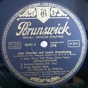 10'' - Louis Armstrong - Jam Session Mit Louis Armstrong
