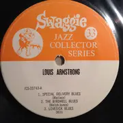 7inch Vinyl Single - Louis Armstrong - Louis Armstrong Accompanies The Blues Singers Volume Two - EP
