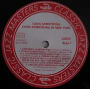 LP - Louis Armstrong - Louis Armstrong In New York With The Red Onion Jazz Babies