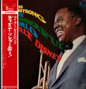 LP - Louis Armstrong - Louis Armstrong & The Wonderful World of Walt Disney - + Obi, Insert