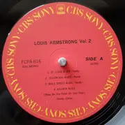 LP - Louis Armstrong - Louis Armstrong Vol. 2 - Mono