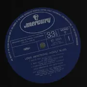 12inch Vinyl Single - Louis Armstrong - Mostly Blues - Mono