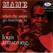 7inch Vinyl Single - Louis Armstrong - Mame / When The Saints Go Marching In