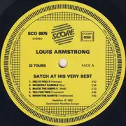 LP - Louis Armstrong - Satch At His Very Best