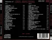 Double CD - Louis Armstrong - Selection Of Louis Armstrong - Deluxe Edition + Gold CD
