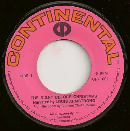 Louis Armstrong - The Night Before Christmas