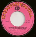 7inch Vinyl Single - Louis Armstrong - The Night Before Christmas - Jacksonville Pressing