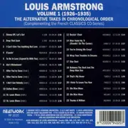 CD - Louis Armstrong - The Alternate Takes In Chronological Order Volume 1 1926-1936