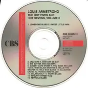 CD - Louis Armstrong - The Hot Fives & Hot Sevens, Volume II - Mono