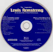 CD-Box - Louis Armstrong - The Legendary Louis Armstrong. His Greatest Hits & Finest Performances. - fatbox