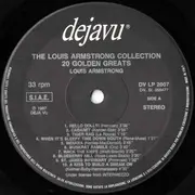 LP - Louis Armstrong - The Louis Armstrong Collection - 20 Golden Greats