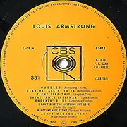 LP - Louis Armstrong - V.S.O.P. (Very Special Old Phonography) Vol. 5