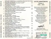 CD - Louis Armstrong - Volume 4 - 1924-1925 - Complete Edition