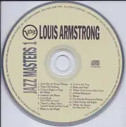 CD - Louis Armstrong - Verve Jazz Masters 1