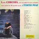 LP - Louis Corchia Et Son Orchestre - Les 16 Grands Succès D'Edith Piaf