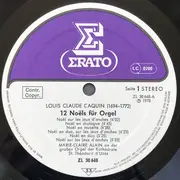 LP - Louis-Claude Daquin - Marie-Claire Alain spielt 12 Noels für Orgel