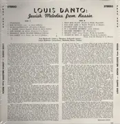 LP - Louis Danto - Sings Jewish Melodies From Russia