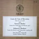 LP - D'Hervelois / Barber / Brahms - Suite Nr. 2, D-moll / Sonate Für Violoncello Und Klavier, Op. 6 / Sonate Für Klavier Und Violoncello, E-moll Op. 38 - Mono