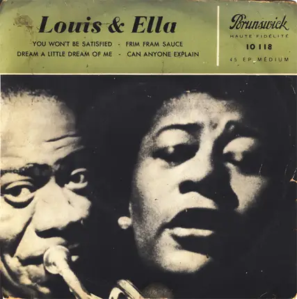 Louis Armstrong, Ella Fitzgerald - Louis & Ella EP