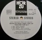 LP - Louis Ferdinand von Preußen / Franz Liszt - Der Prinz Und Seine Musik - Klavier-Quartett F-Moll Op. 6 / Elegie Über Die Themen Des Prinzen Louis Ferdinand Von Preußen