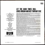 LP - Louis Jordan And His Tympany Five - Let The Good Times Roll