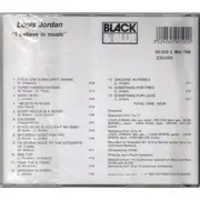 CD - Louis Jordan - I Believe In Music