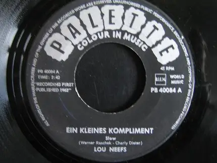 Louis Neefs - Ein Kleines Kompliment