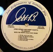 LP - Louis Nelson , Alton Purnell , Barry Martyn - In Germany With The White Eagle Jazz Band