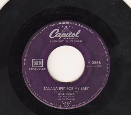 Louis Prima ,with Sam Butera And The Witnesses - 5 Months, 2 Weeks, 2 Days