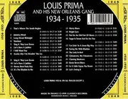 CD - Louis Prima & His New Orleans Gang - 1934-1935