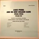 LP - Louis Prima & His New Orleans Gang - Louis Prima And His New Orleans Gang 1934-1935 Volume One - Green Vinyl
