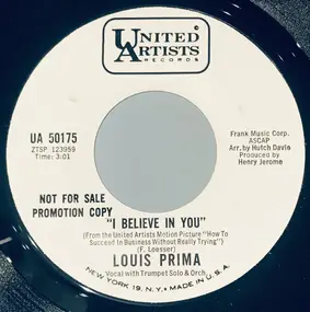 Louis Prima - Illya Darling / I Believe In You
