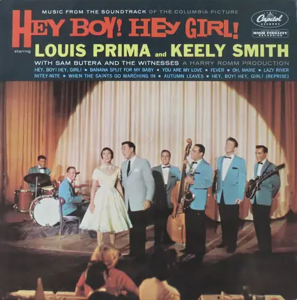 Louis Prima & Keely Smith With Sam Butera And The Witnesses - Music From The Soundtrack Of The Columbia Picture "Hey Boy! Hey Girl!"