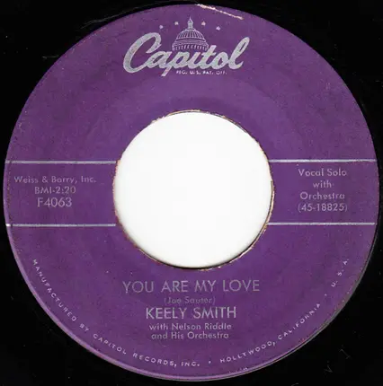 Louis Prima & Keely Smith With Sam Butera And The Witnesses , Keely Smith With Nelson Riddle And Hi - That Old Black Magic