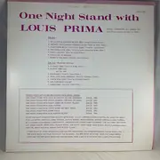 LP - Louis Prima - One Night Stand with Louis Prima - Mono