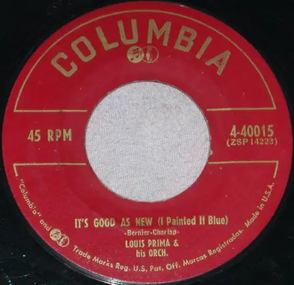 Louis Prima - Paul Revere