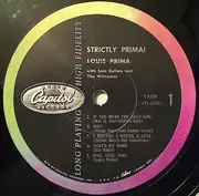 LP - Louis Prima - Strictly Prima!