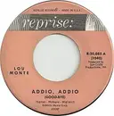 7'' - Lou Monte - Addio, Addio (Good-Bye) / Please Mr. Columbus (Turn The Ship Around)