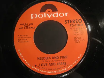 Love And Tears - Needles and Pins