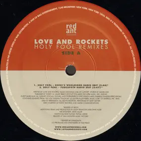 Love and Rockets - Holy Fool (Remixes)